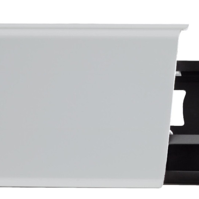 40 Плинтус INDO Arbiton Белый матовый (2,5м,) фото