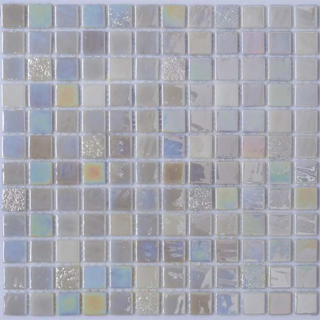 Плитка мозаїка MX25-3/01 Cristal White фото