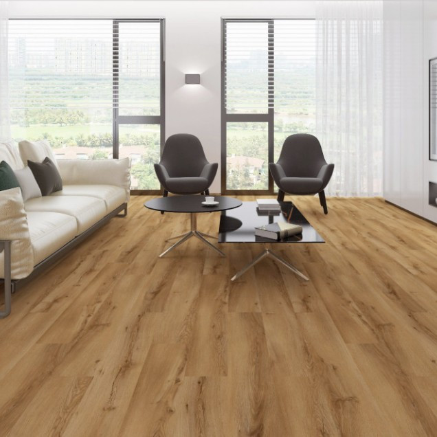 Вінілова підлога SPC Rigid Core Дуб Техас фото