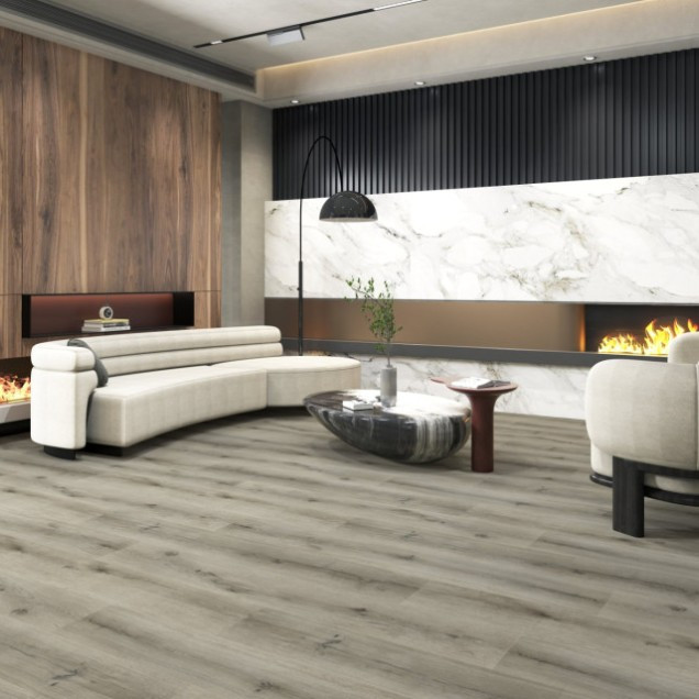 Виниловый пол SPC Rigid Core Дуб Монтана фото