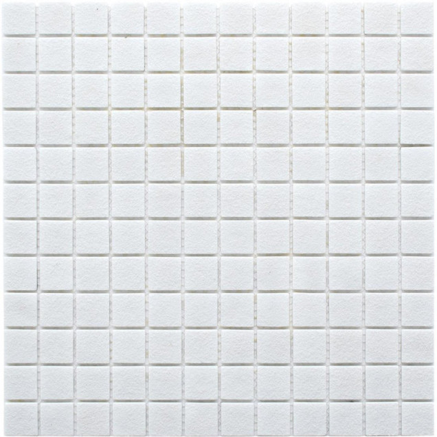 Плитка мозаїка Concrete White(Біла) фото